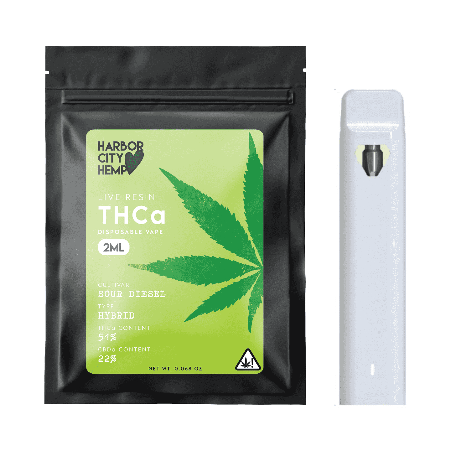 2ml Live Resin THCa Disposable