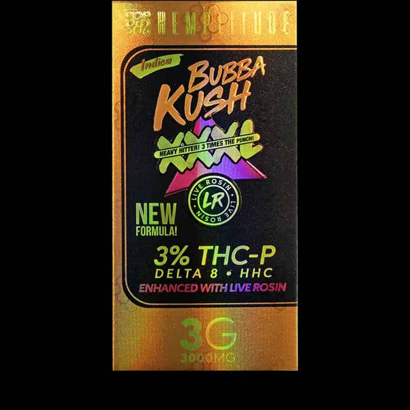 XXXL – 3000mg Cartridge – Bubba Kush