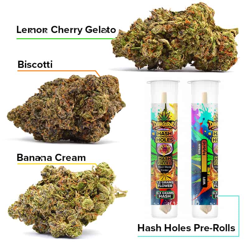 THCa Flower And THCa Diamond Prerolls Bundle