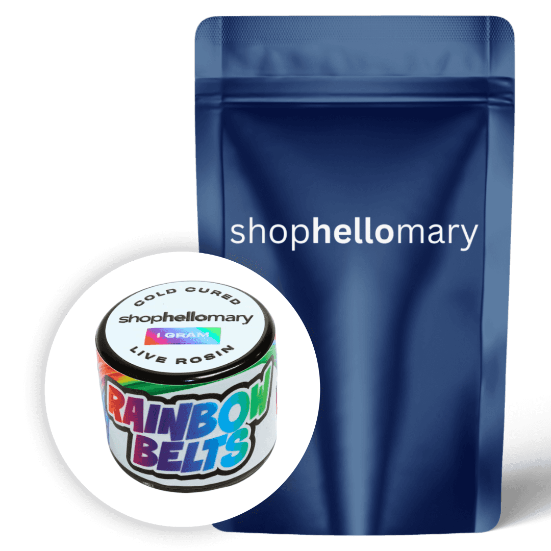 Rainbow Belts THCa Rosin