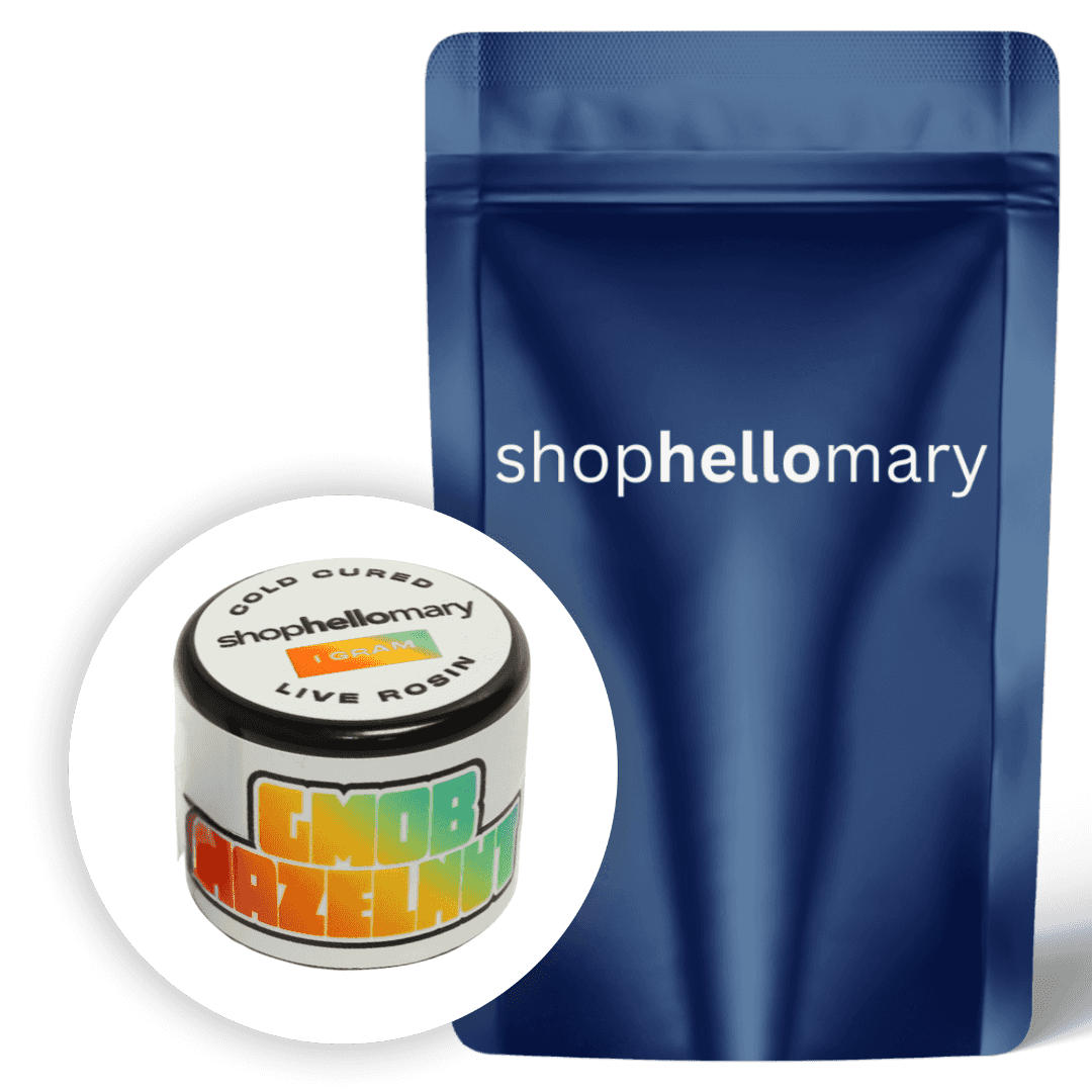 GMOB Hazelnut THCa Rosin