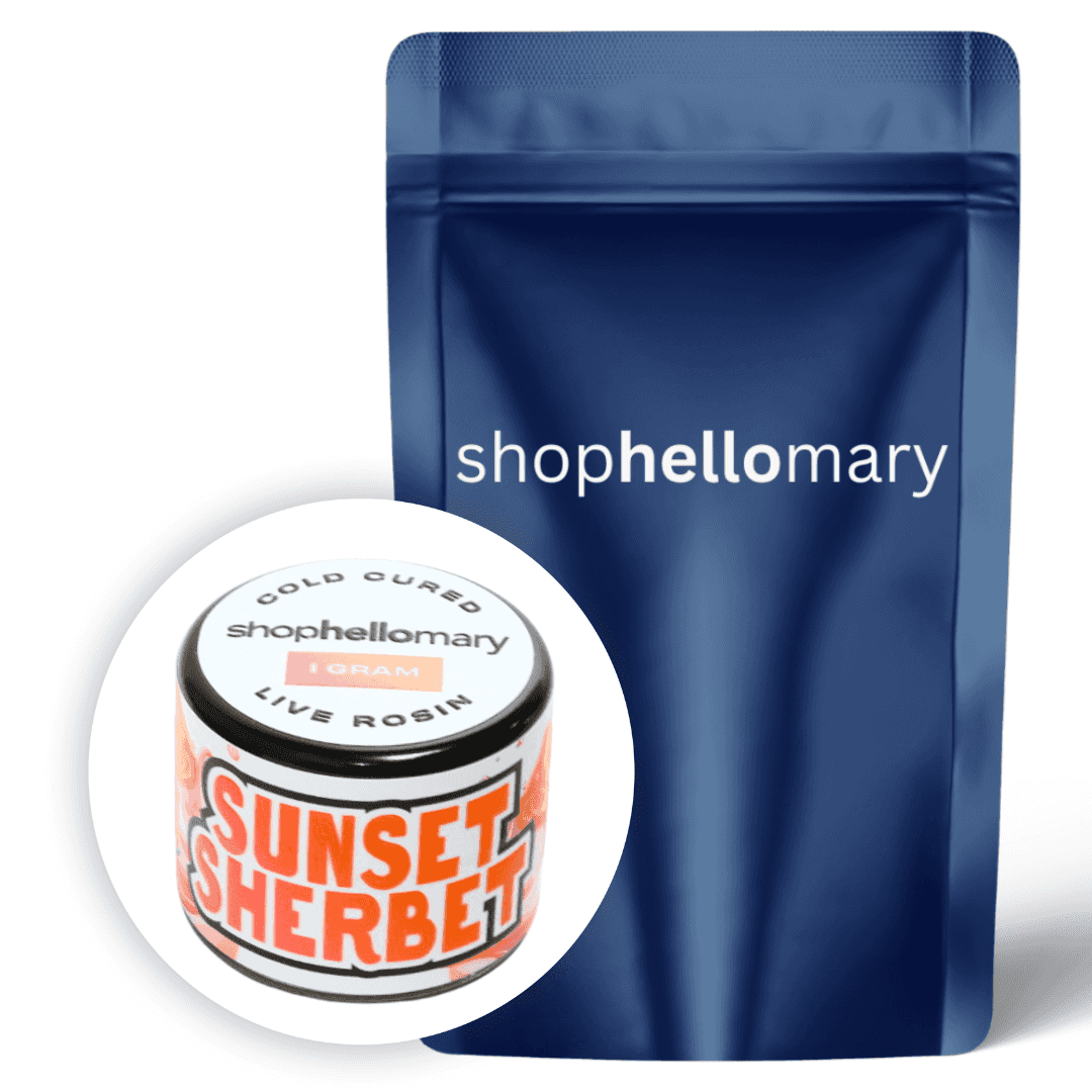 Sunset Sherbet THCa Rosin