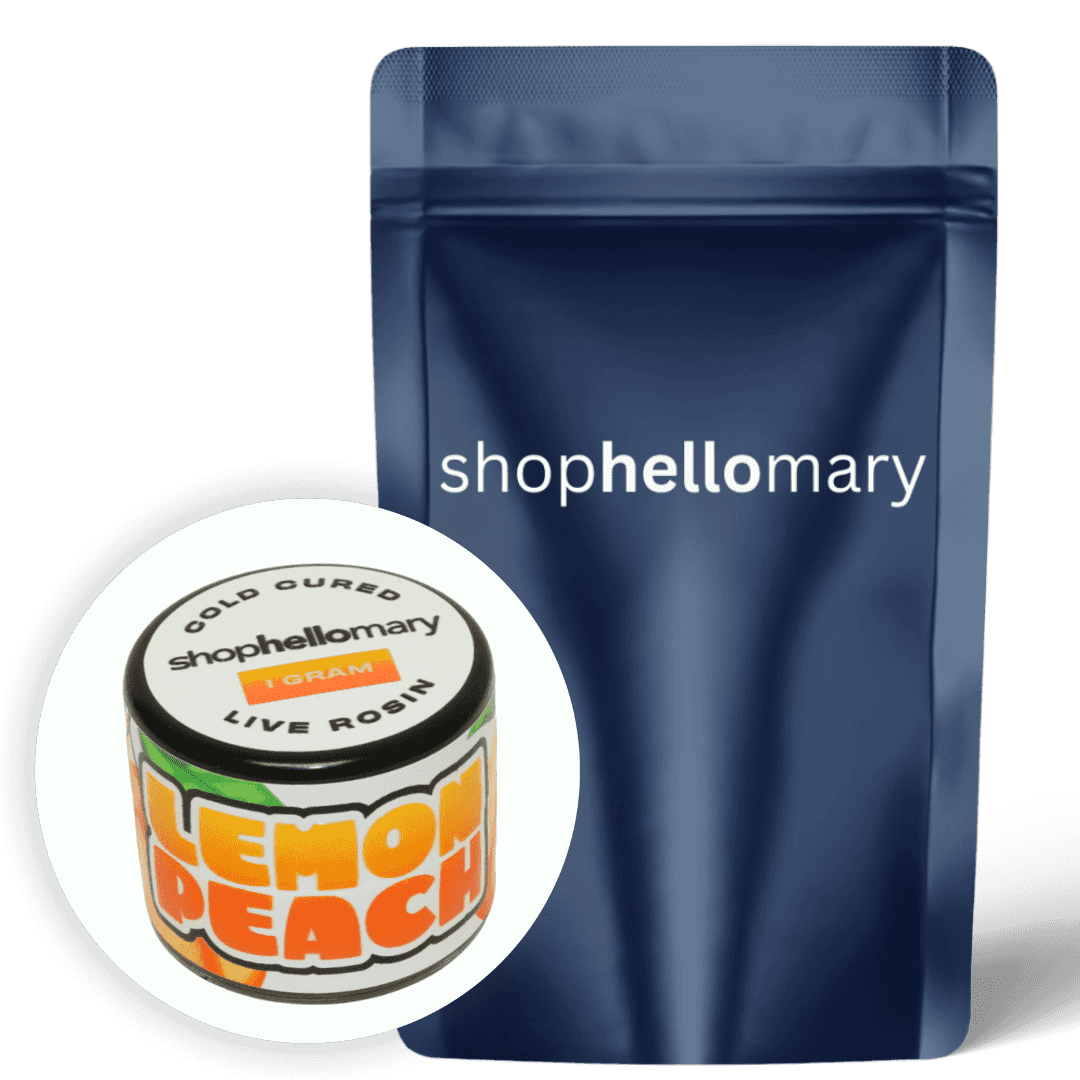 Lemon Peach THCa Rosin