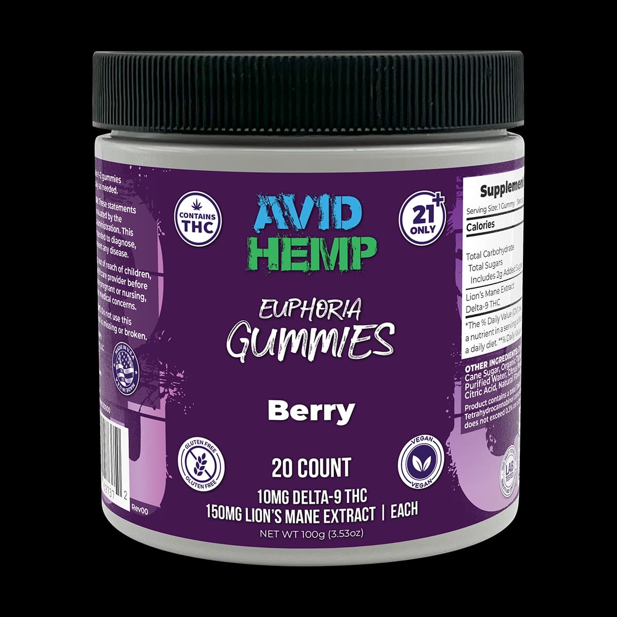 Euphoria THC Gummies 20ct