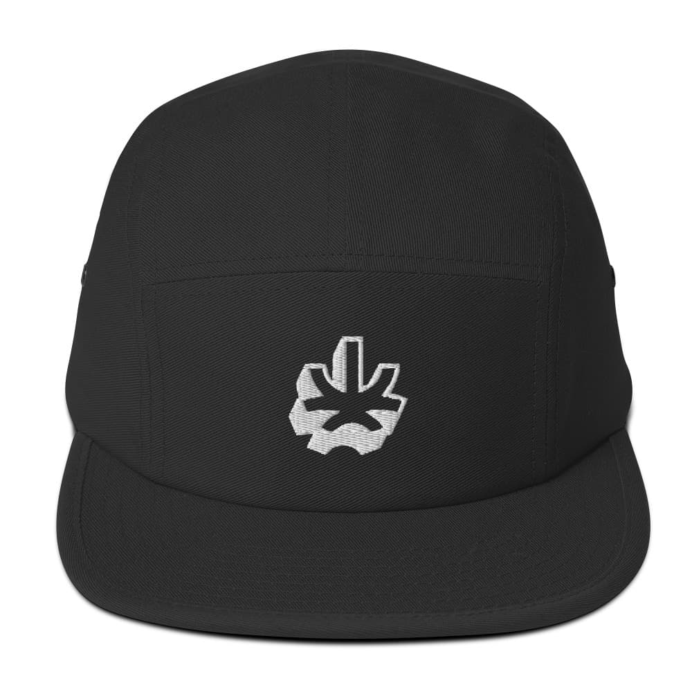 Five Panel Leaf – Black