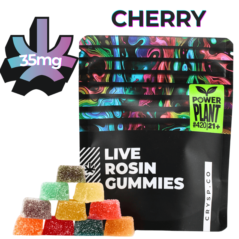 Cherry | Live Rosin Cannabis Gummies | 210mg