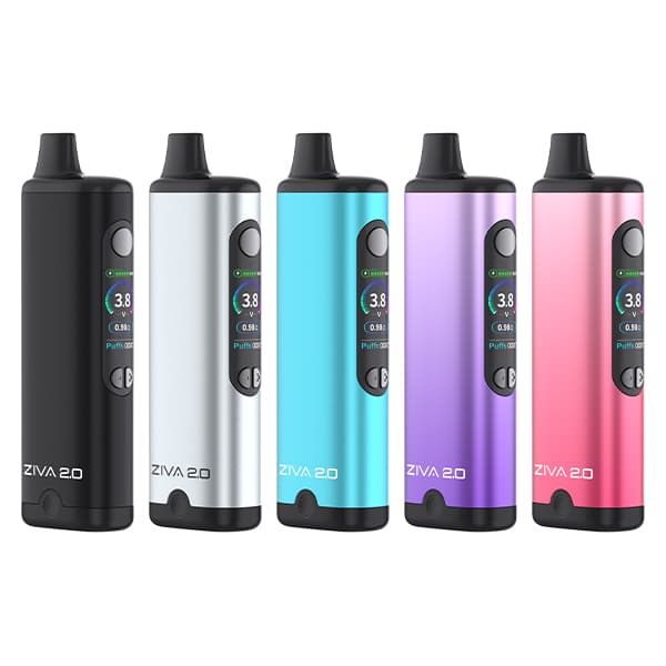 Yocan | Ziva 2.0 Battery | 510 Thread | Variable Voltage – Black