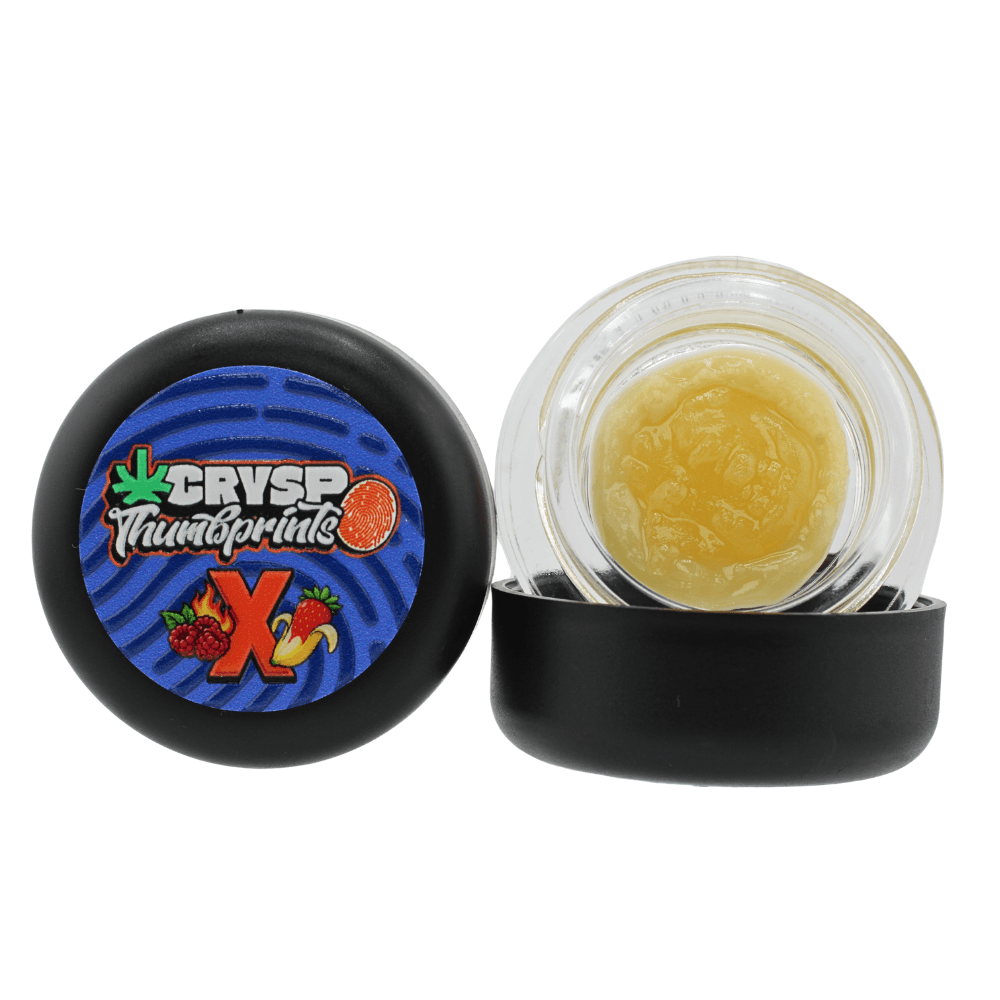 Raspberry Flambe Cold Cure x Strawnana Jam | Tier 1+ | Thumbprint – 2 grams