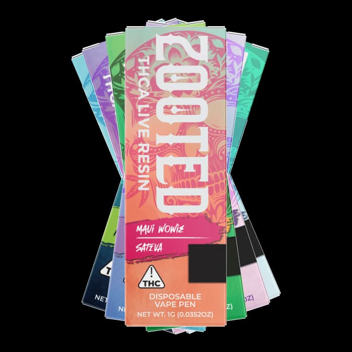 ZOOTED | THCA LIVE RESIN DISPOSABLE VAPE | 1G