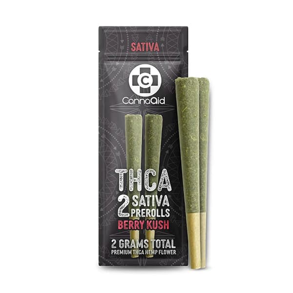 CannaAid THCA Pre-Rolls 2ct – 2g