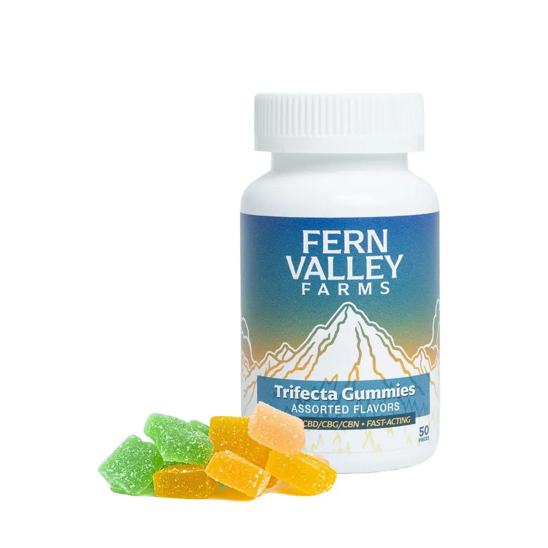 Trifecta CBD CBG CBN Gummies | 30mg | Fast-Acting
