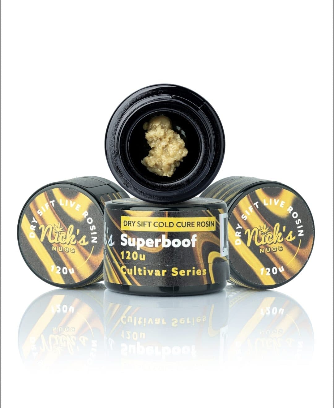 Nick’s Nugs Exclusive | Super Boof Dry Sift Cold Cure Live Rosin — 120u