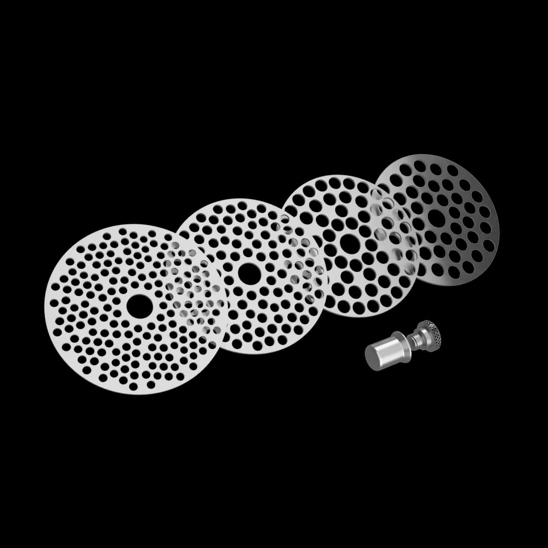 Milling Plate Kit for Flower Mill