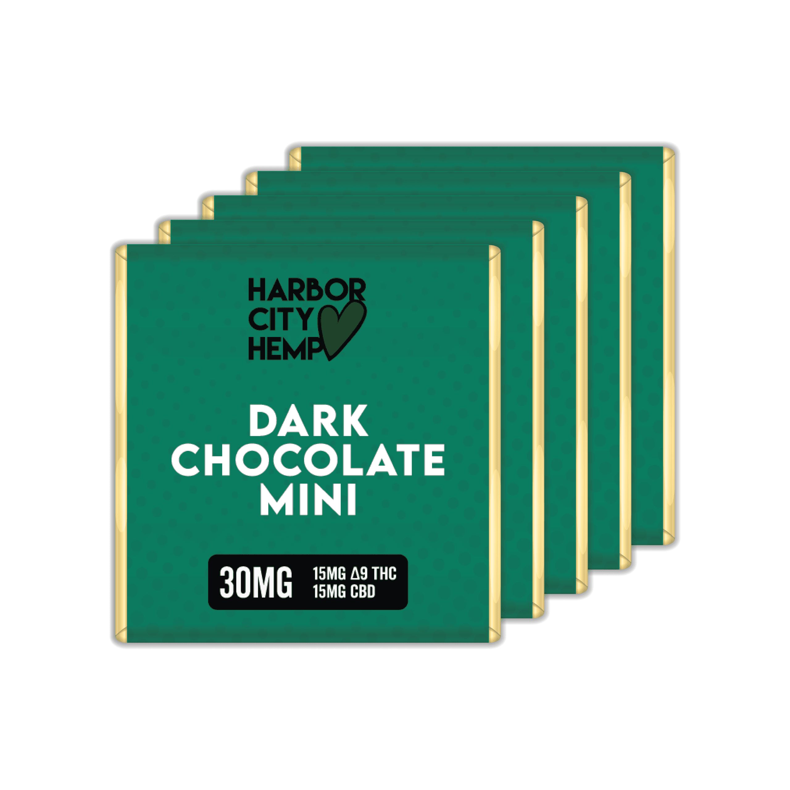 D9:CBD Dark Chocolate Minis 30mg (5 Pack)