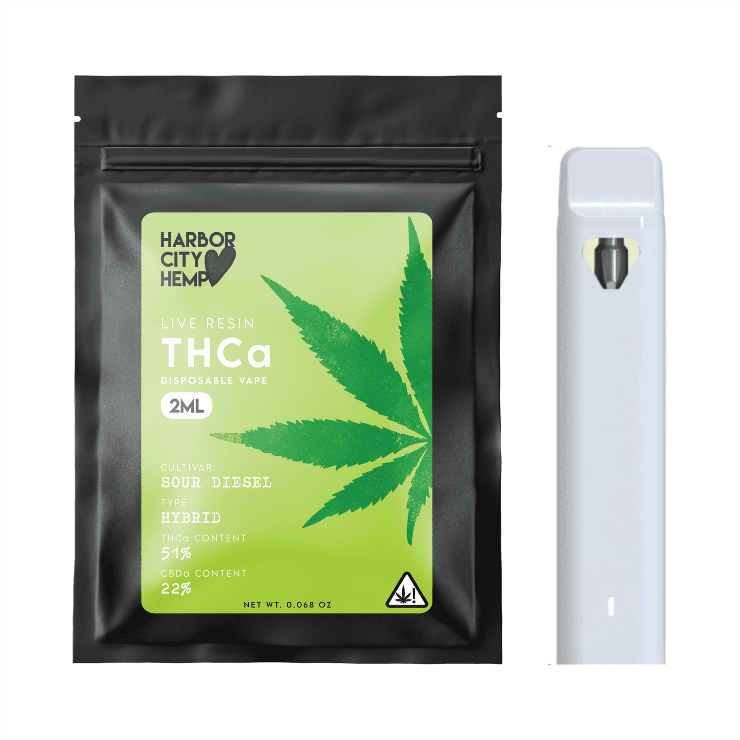 2ml Live Resin THCa Disposable