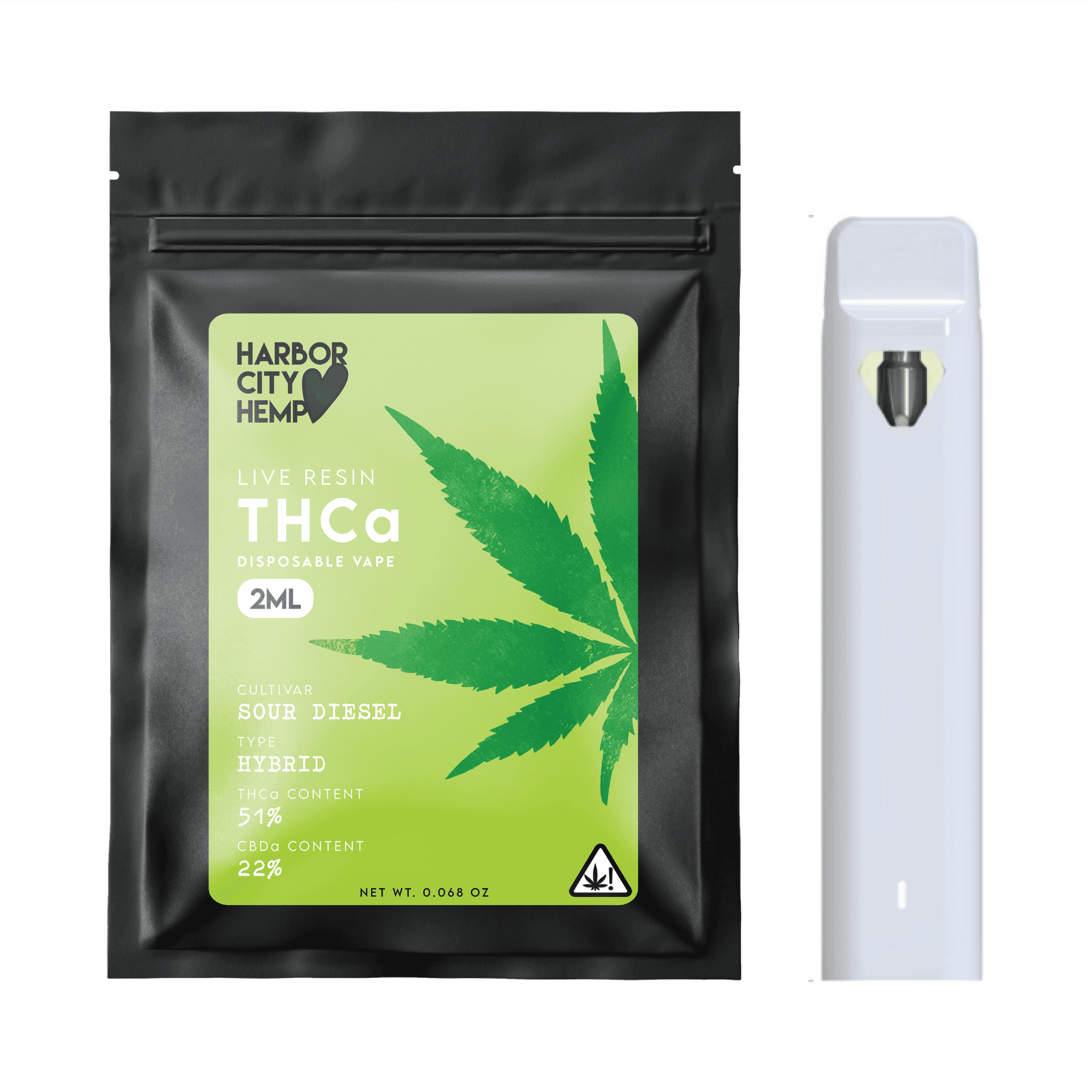 2ml Live Resin THCa Disposable