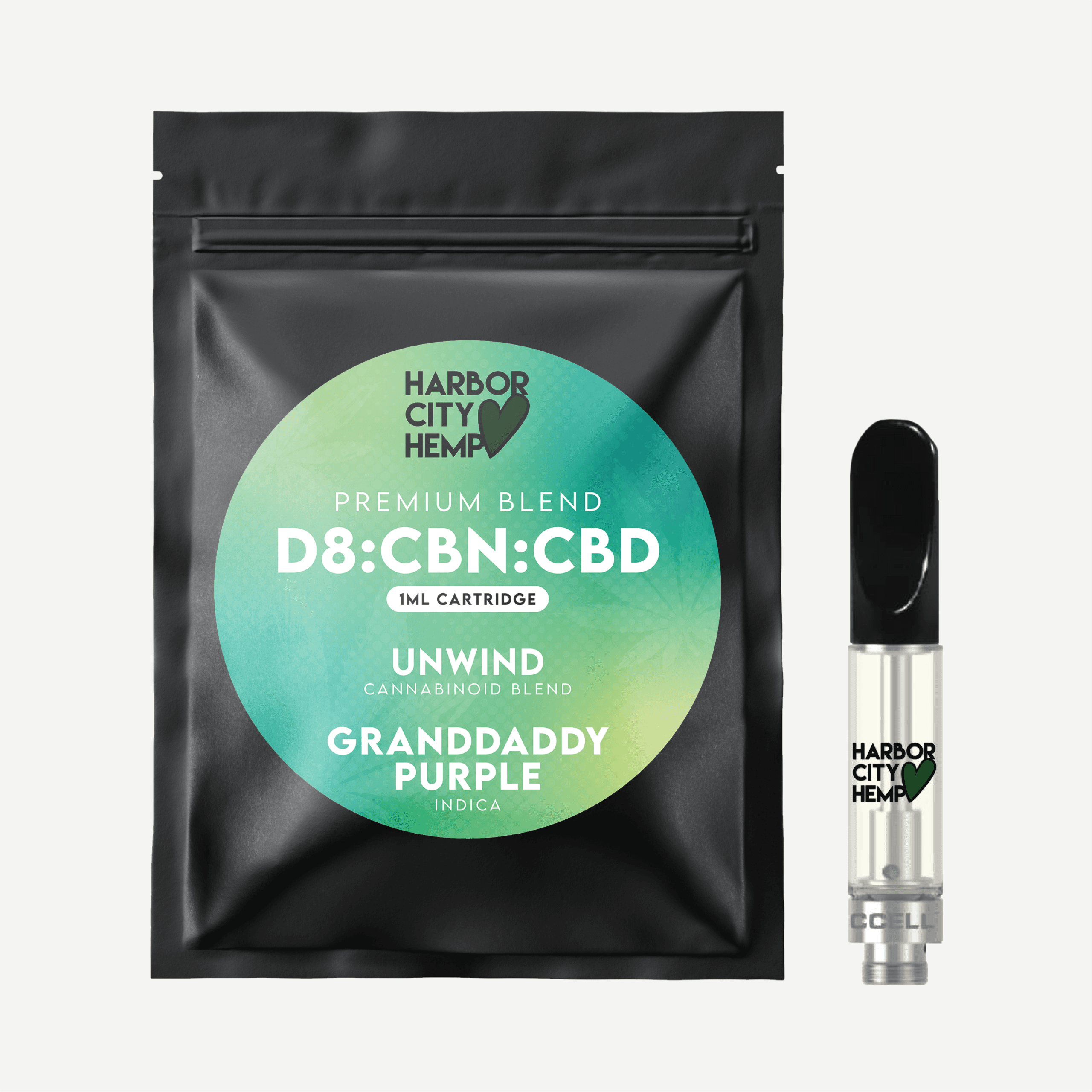 1ml D8:CBN:CBD Cartridge (Unwind)
