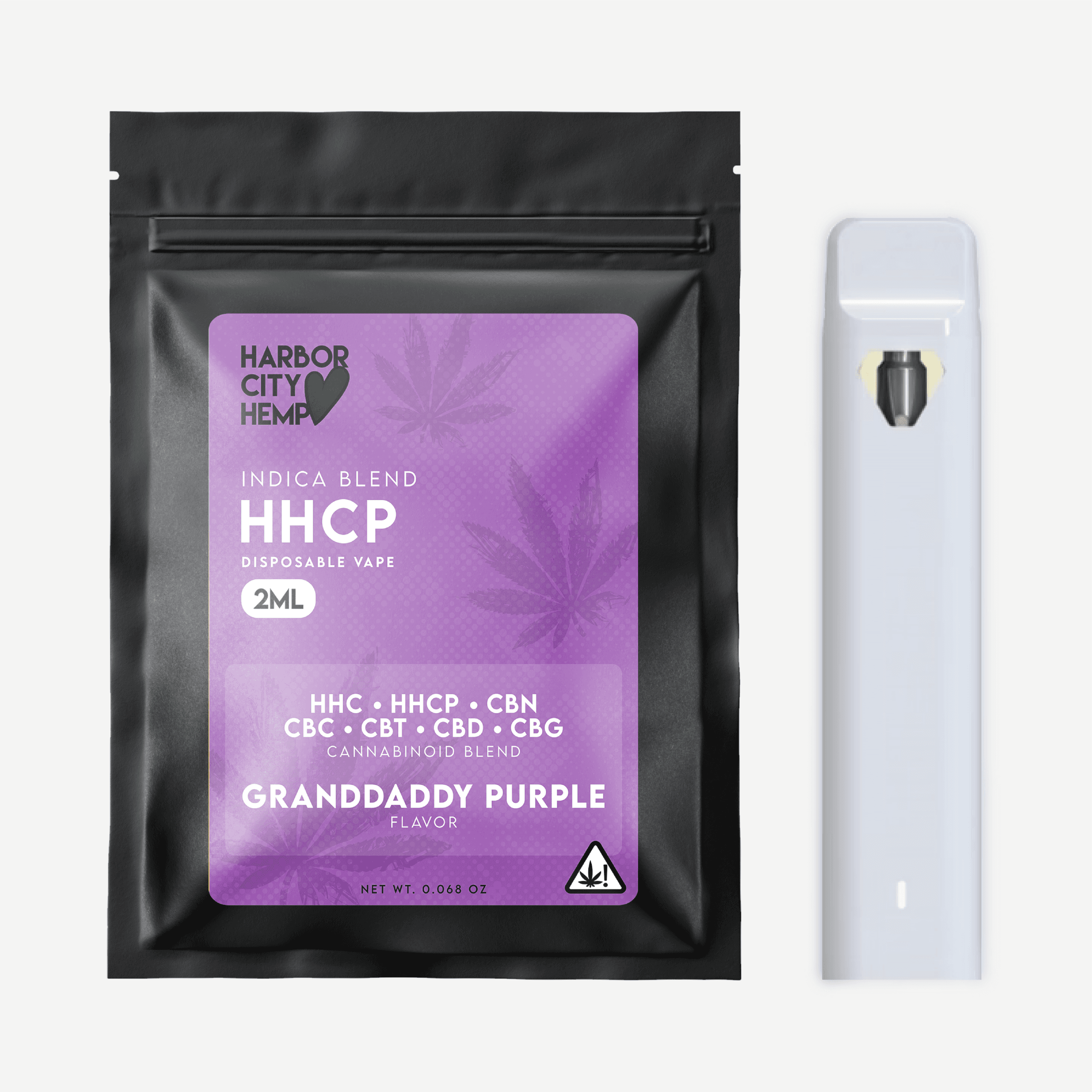 2ml HHCP Disposable Vape (Indica Blend)