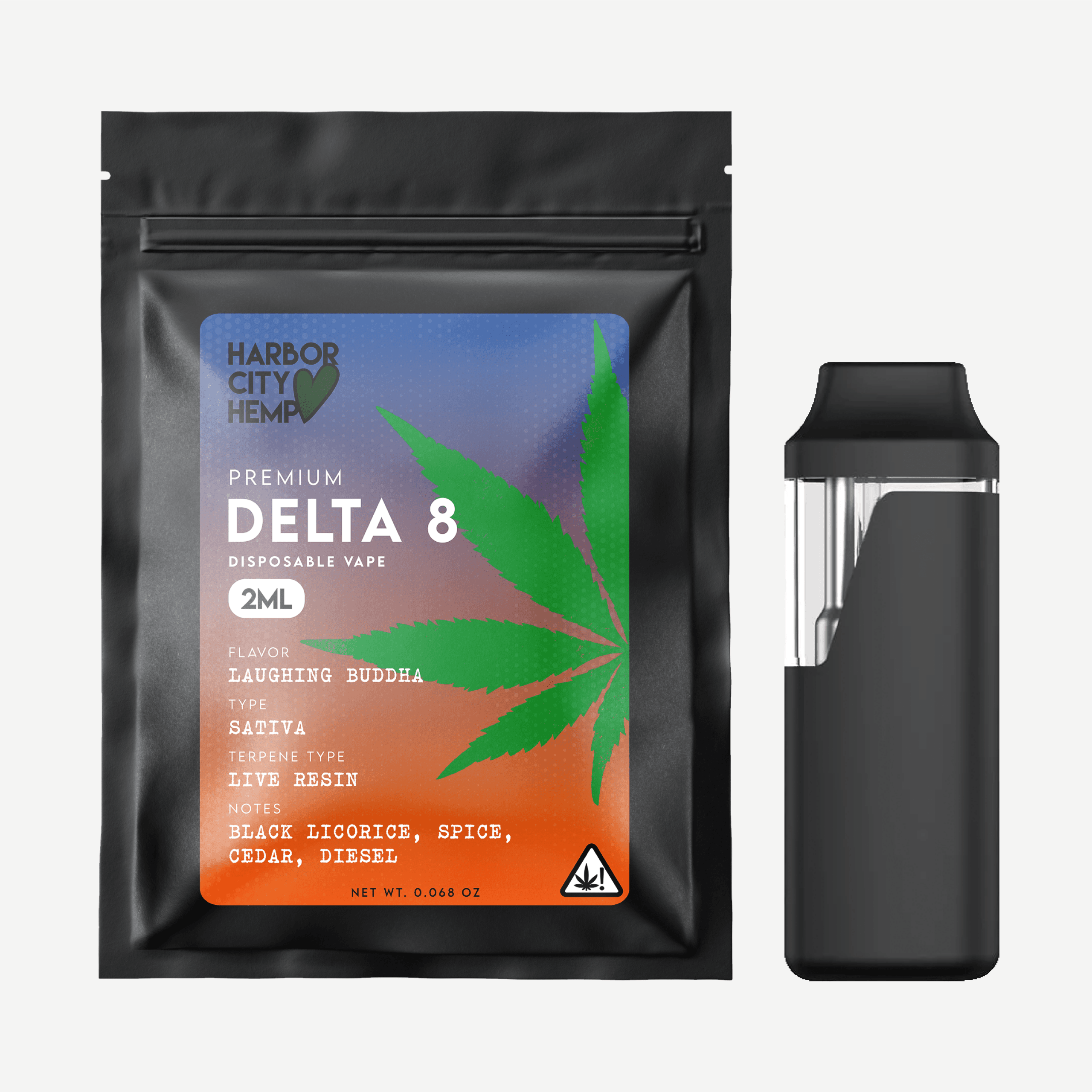2ml Delta 8 CDT Disposable (Live Resin Terpenes)