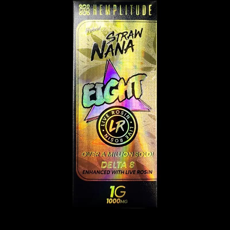 Delta 8 – 1000mg Disposable – Strawnana