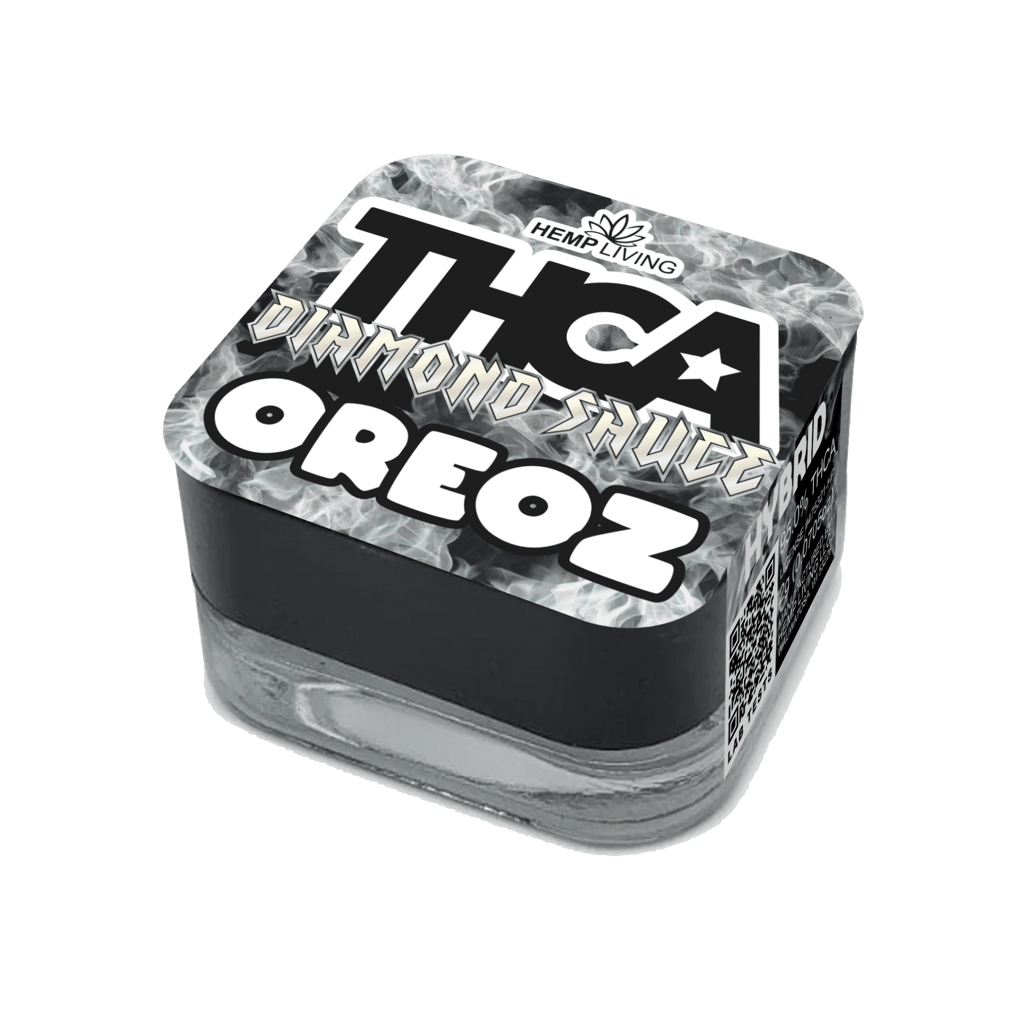 Hemp Living – THCA Diamond Sauce – 2g Jar – Oreoz