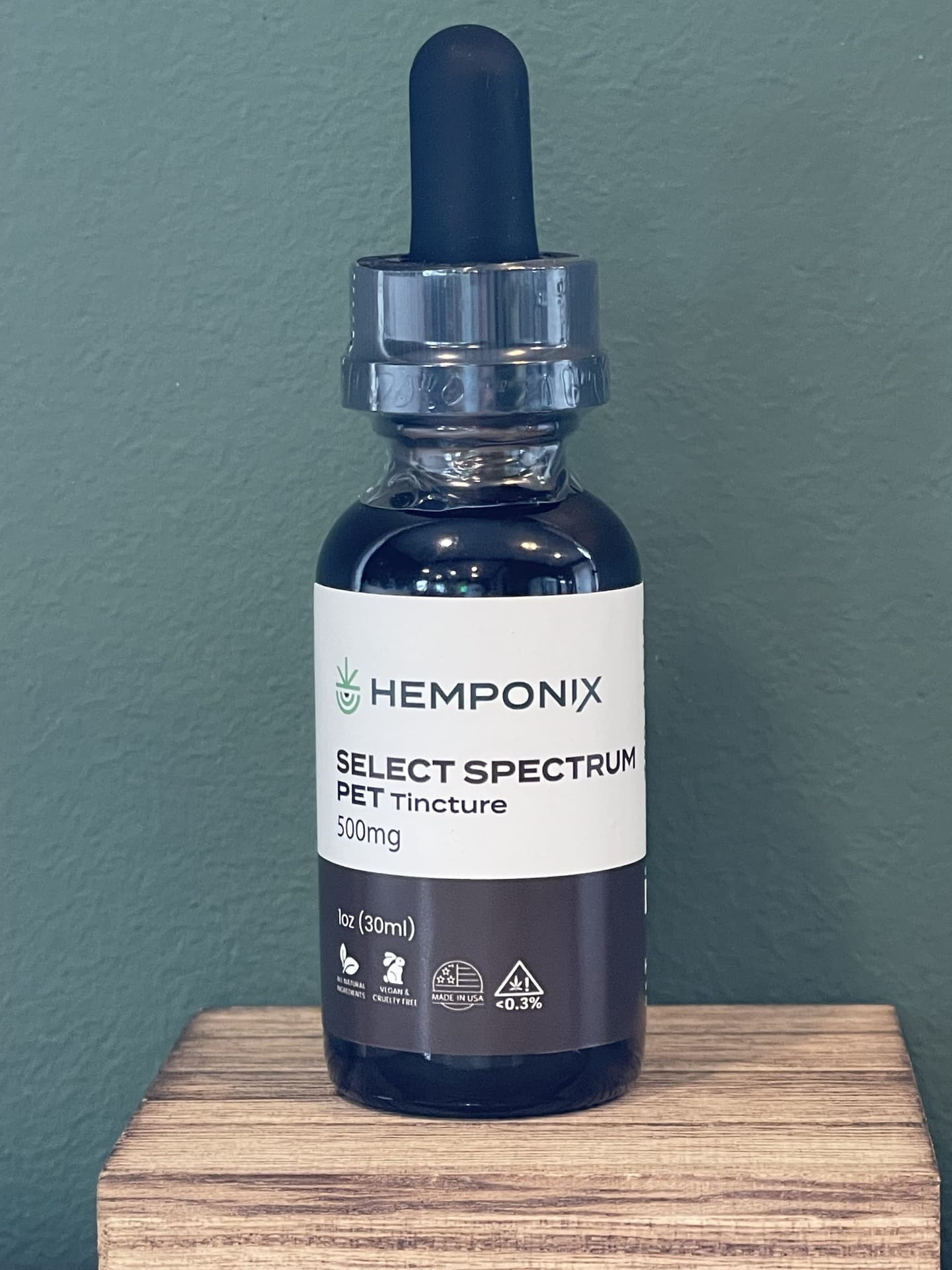 Hemponix CBD Pet Tincture 500mg – 1 oz