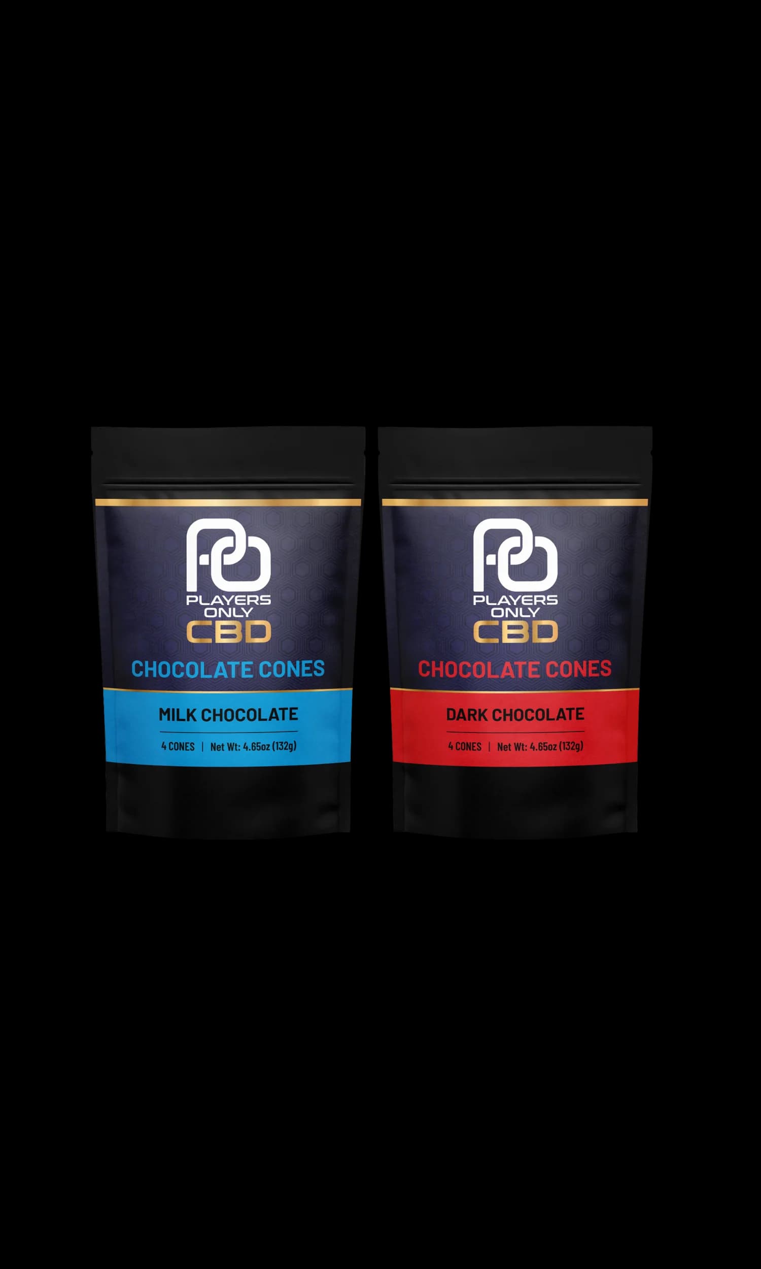 Players Only CBD Chocolate Cones 4ct
