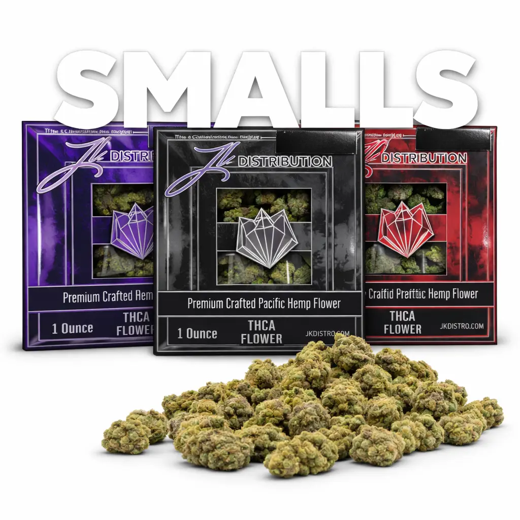 THCA Flower Smalls &amp; Mini Buds – Ounce Box