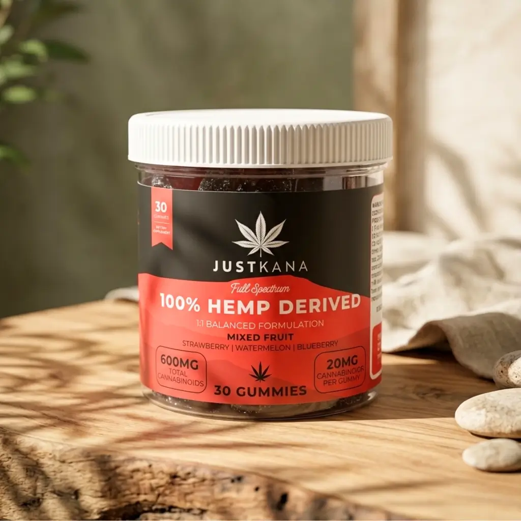 CBD with THC Gummies – (600mg)