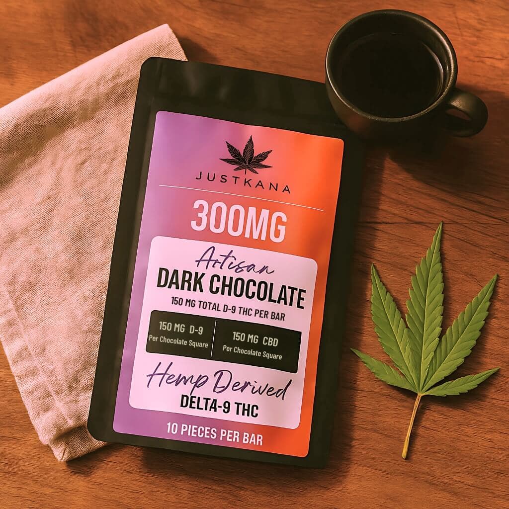 Delta-9 THC Chocolate Bar (300mg)