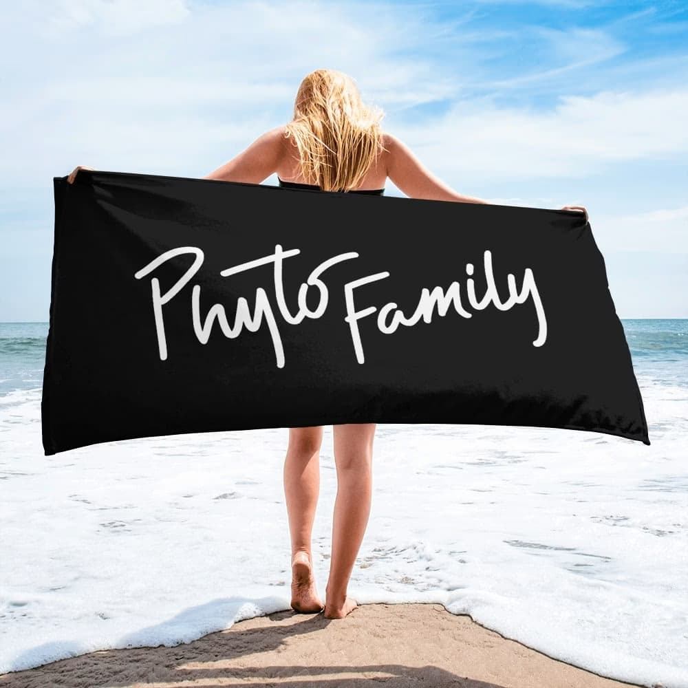 PhytoFamily Beach Towel