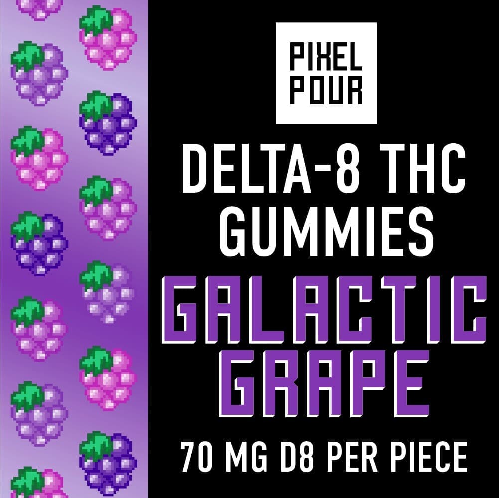 *COMING SOON* Delta-8 THC Gummies – 70mg D8 – Galactic Grape