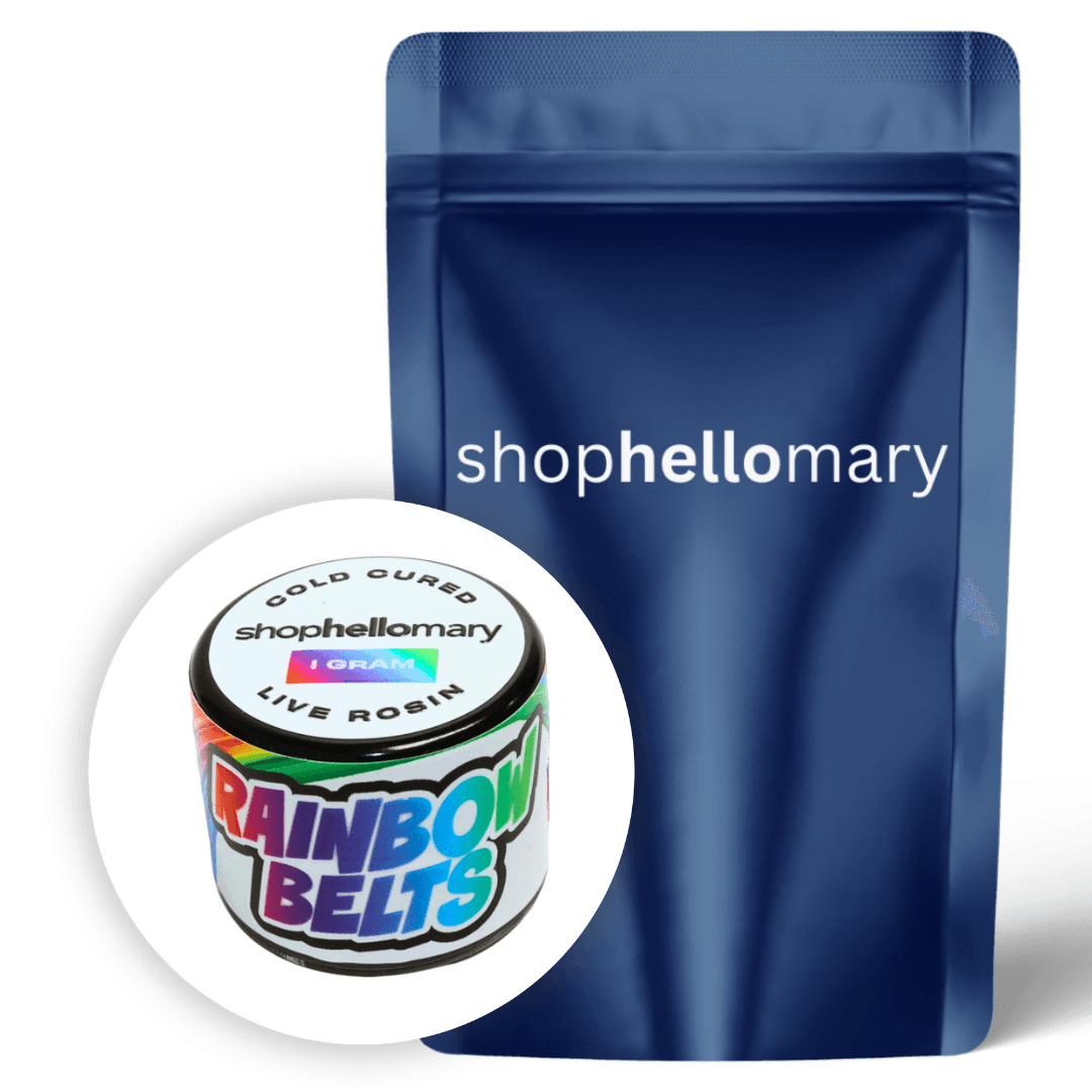 Rainbow Belts THCa Rosin