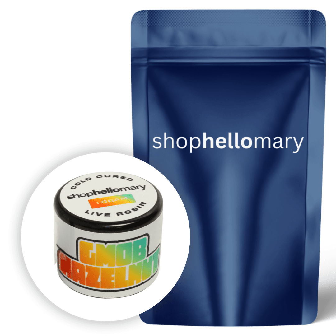 GMOB Hazelnut THCa Rosin