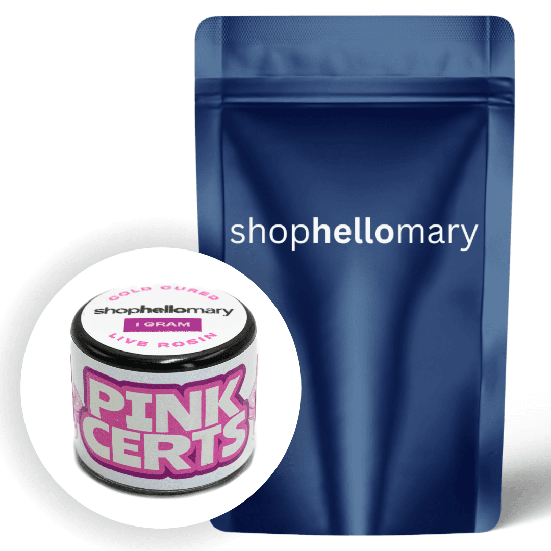 Pink Certz THCa Rosin