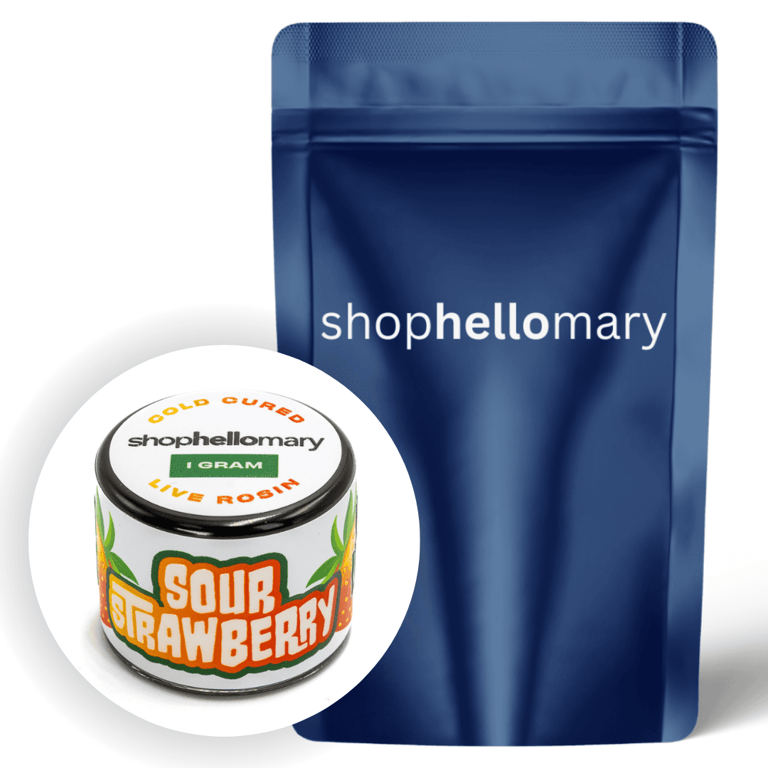 Sour Strawberry THCa Rosin