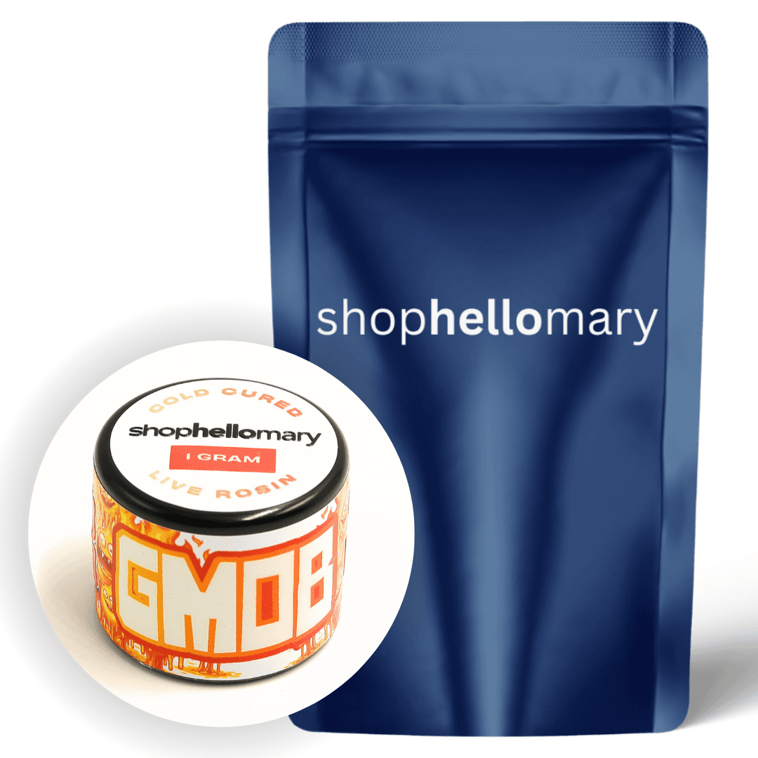 GMOB THCa Live Rosin
