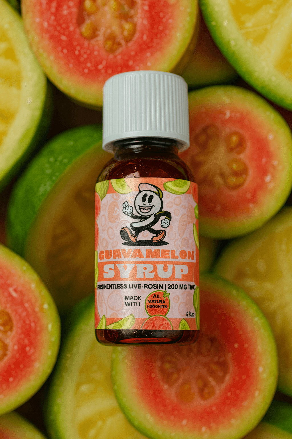 No. 9 x Gold Country Resin – Live Rosin Syrup 200mg – Guava Melon