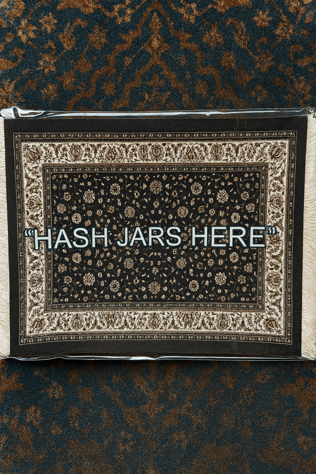 Truly Red Panda – Dab Mats V2 – Black / Cream