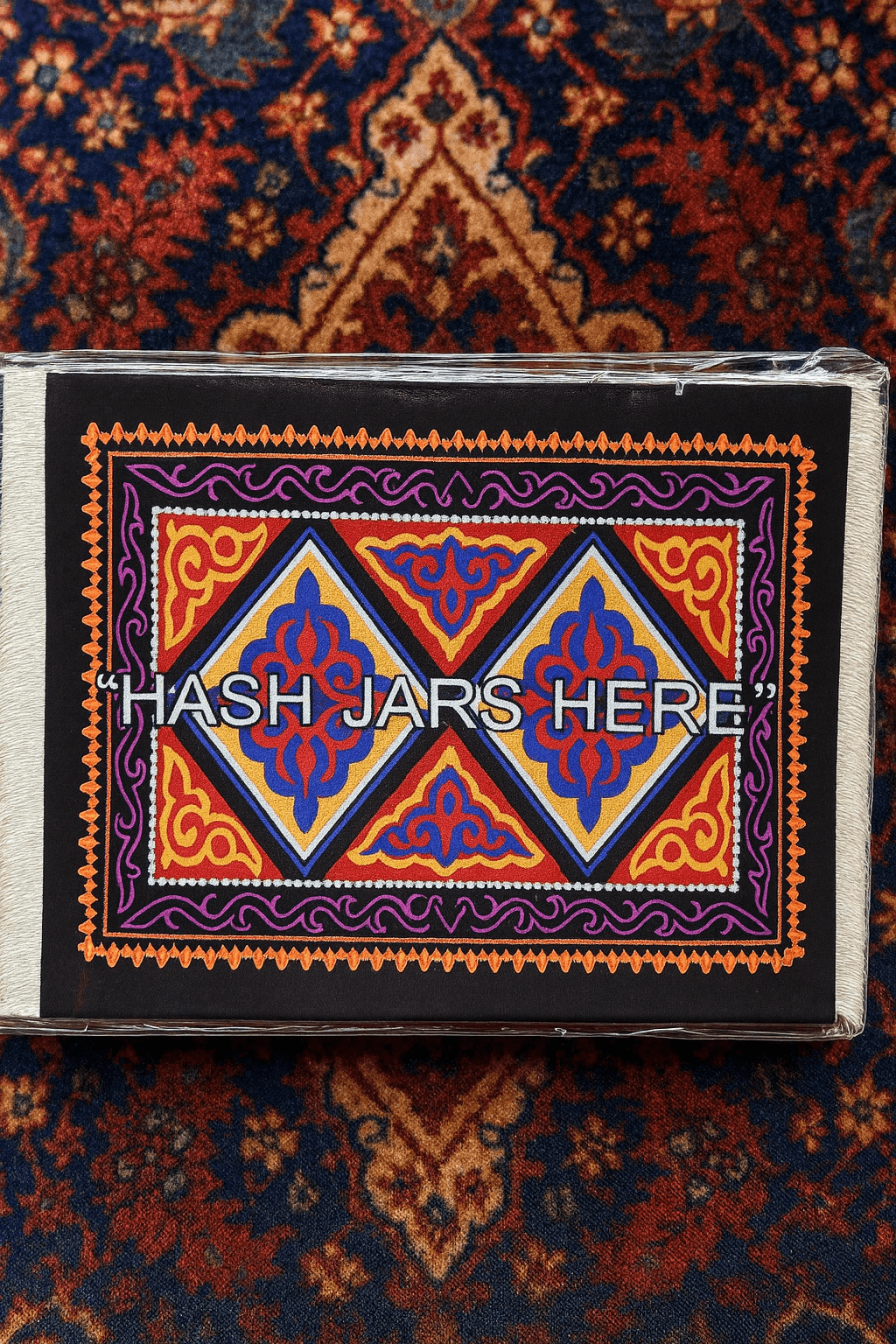 Truly Red Panda – Dab Mats V2 – Black / Multicolor