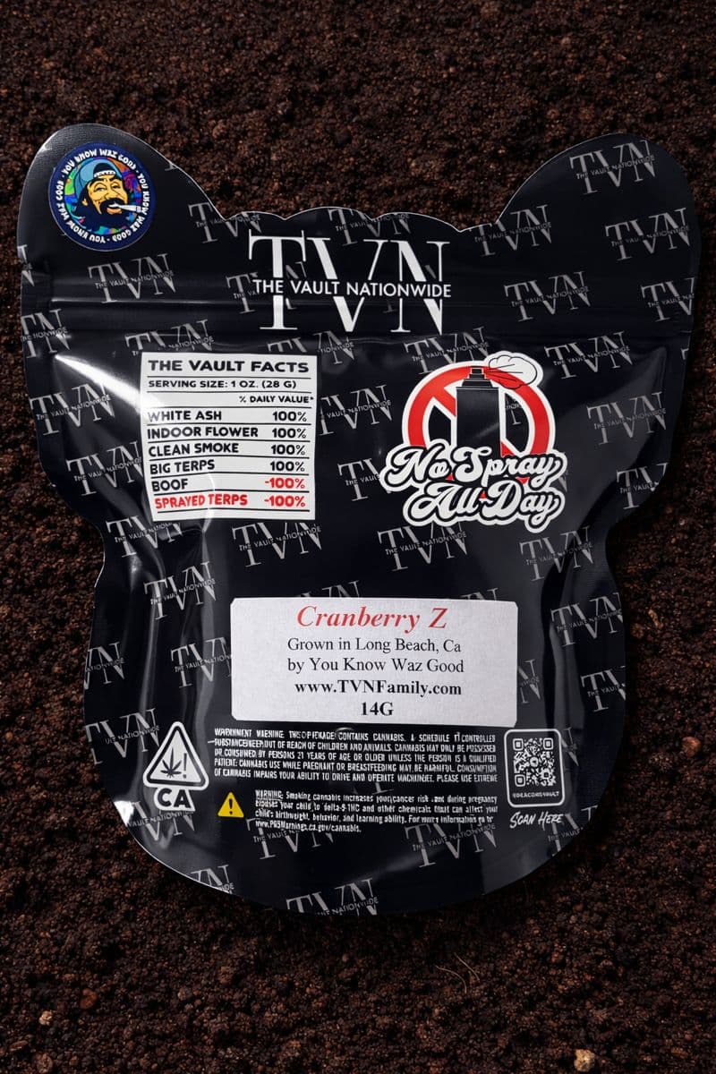 Teddy’s Select’s x YKWG – Premium Indoor Smalls Flower 14G – Cranberry Z