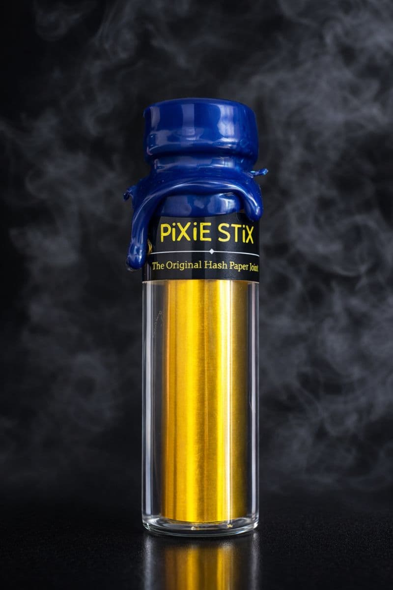 Pixie Stix – The Original Hash Paper Joint 2G – Poison Apple Flower x Zoap Hash Paper