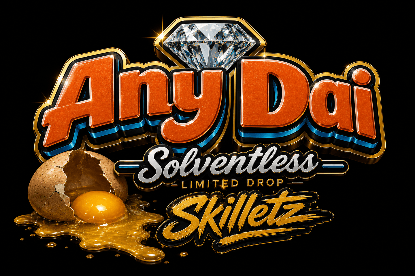 "Skilletz" Premium Live Rosin Thumbprint – 2g