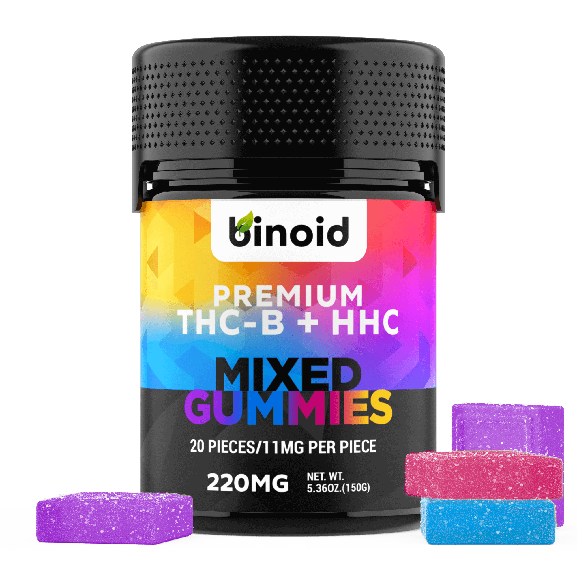 THC-B + HHC Gummies – Mixed (RELEASE SALE)