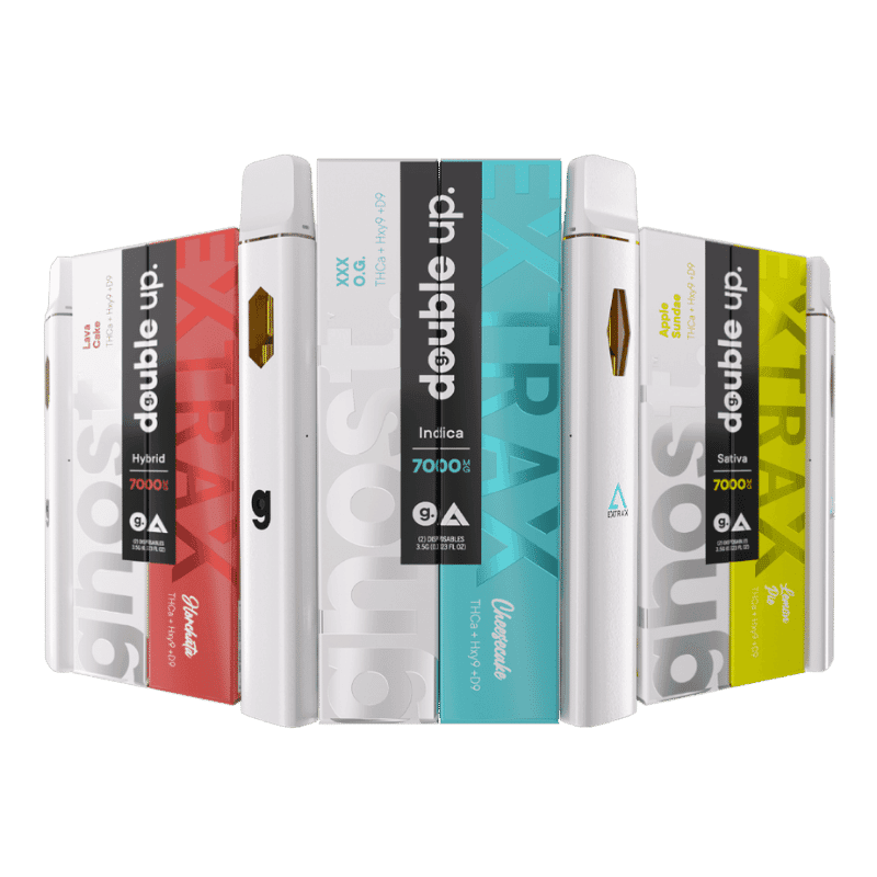 THCa + Delta-9 THC 3.5G Disposables Duos | Ghost Extrax