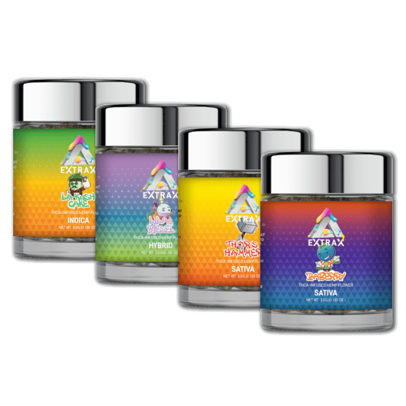 3.5G THCa Infused Hemp Flower | Adios Blend