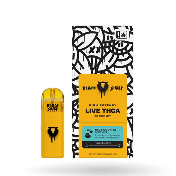 Black Sheep THCA Pod Kit – 3g