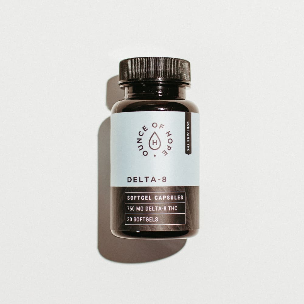 25mg Delta 8 Softgel Capsules