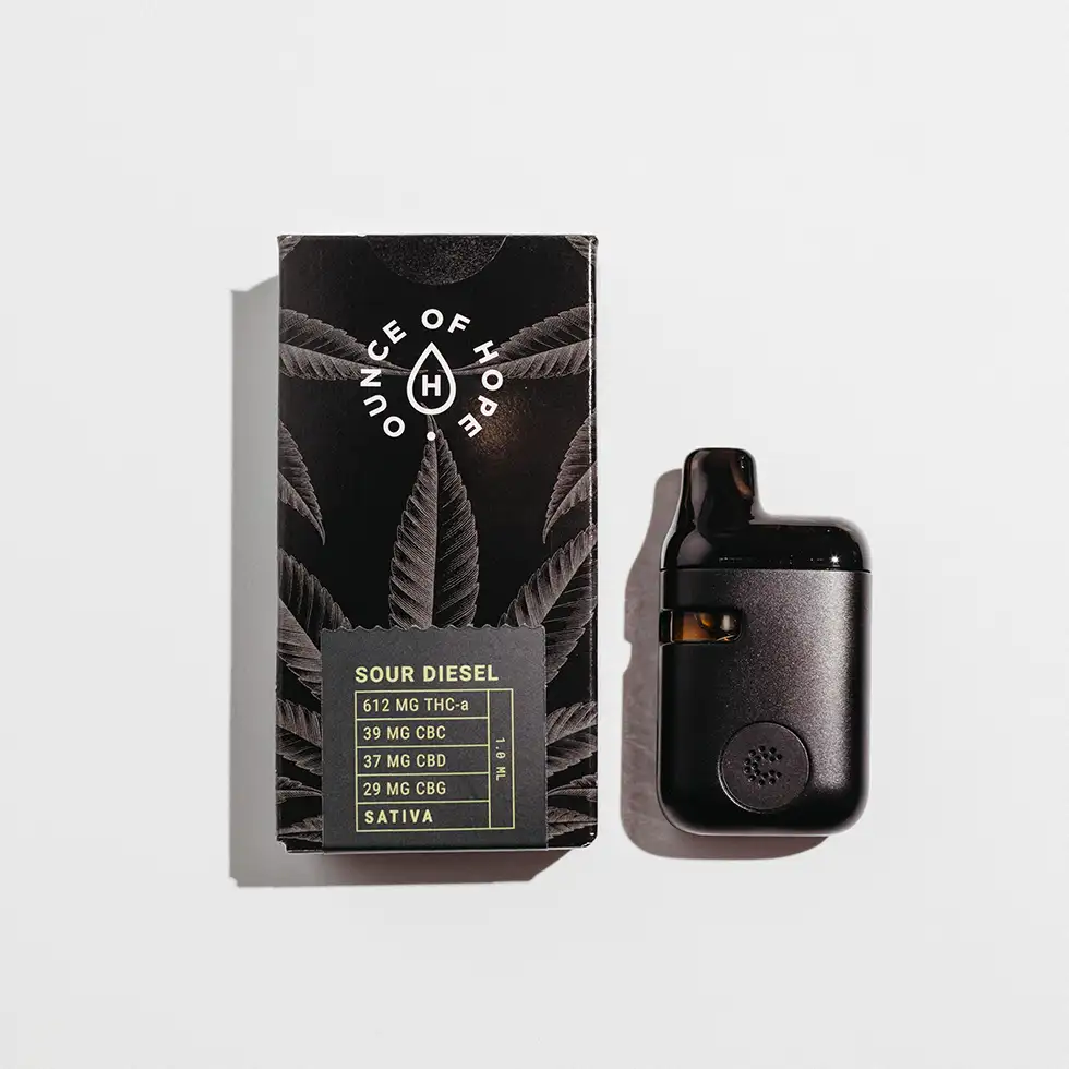 612mg THCa Sour Diesel Disposable Vape Pen