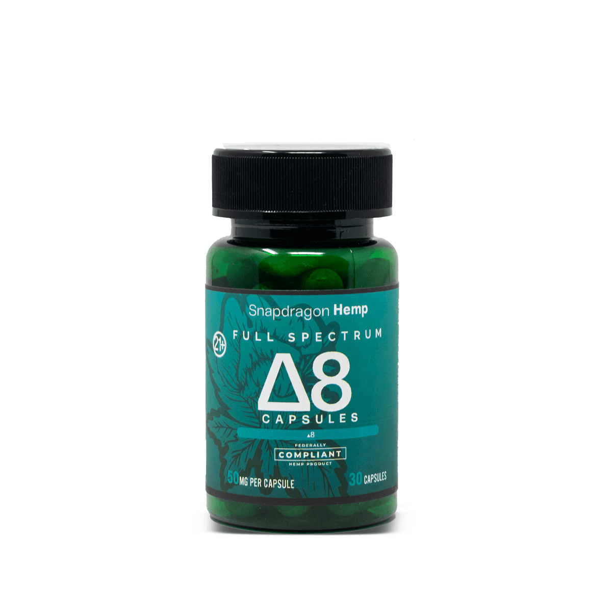 Delta-8 THC Infused Capsules 25mg